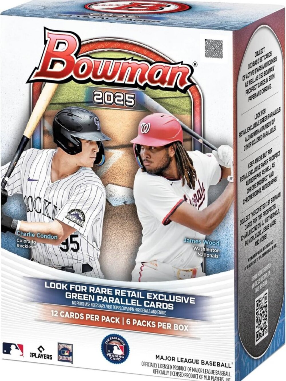 2025 MLB Baseball Cards - Factory Sealed Value Box - Collectible Sports